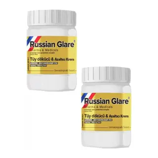 Süper Rus Merhemi Istenmeyen Tüyleri Dökücü Ve Azaltıcı Krem 50ml X 2 Adet