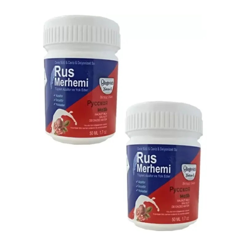 Rus Merhemi Tüy Azaltıcı Ve Edici Kremi 50 Ml X 2 Adet