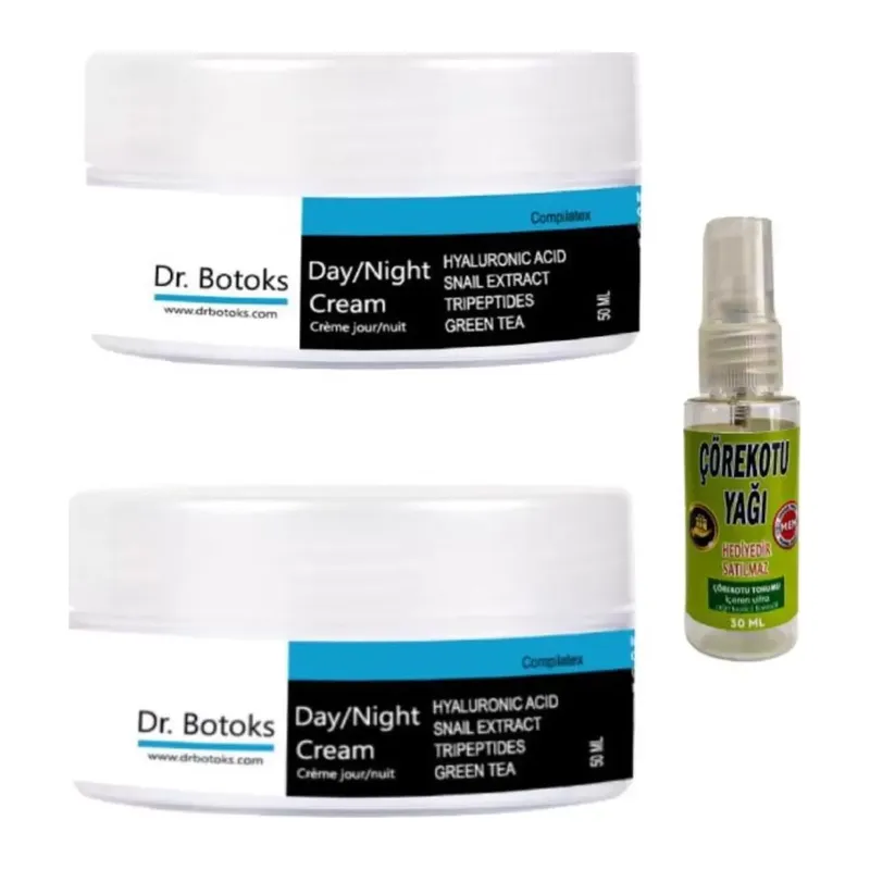 Dr Botoks Yüz Bakım Kremi 50 Ml X 2 Adet+çörek Otu 30 Ml