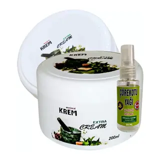 Mucizevi Krem 2 Adet Bölgesel Bakım Relax Kremi Crk:026 125 Ml + Yanında Hediye 30 Ml Çörek Otu Yağı