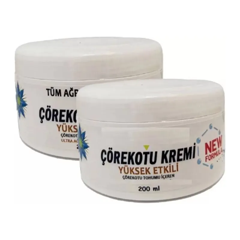 Çörekotu Yeni Formul Masaj Kremi 200 Ml 2 Adet