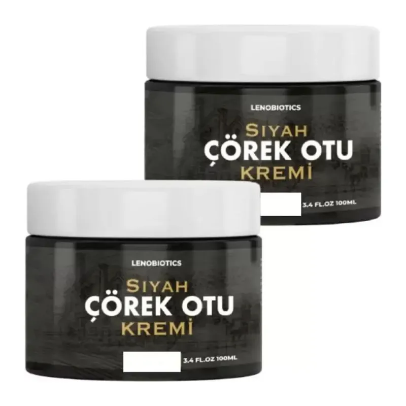 Siyah Çörek Otu Kremi Vücut Bakım Kremi 100 Ml X 2 Adet