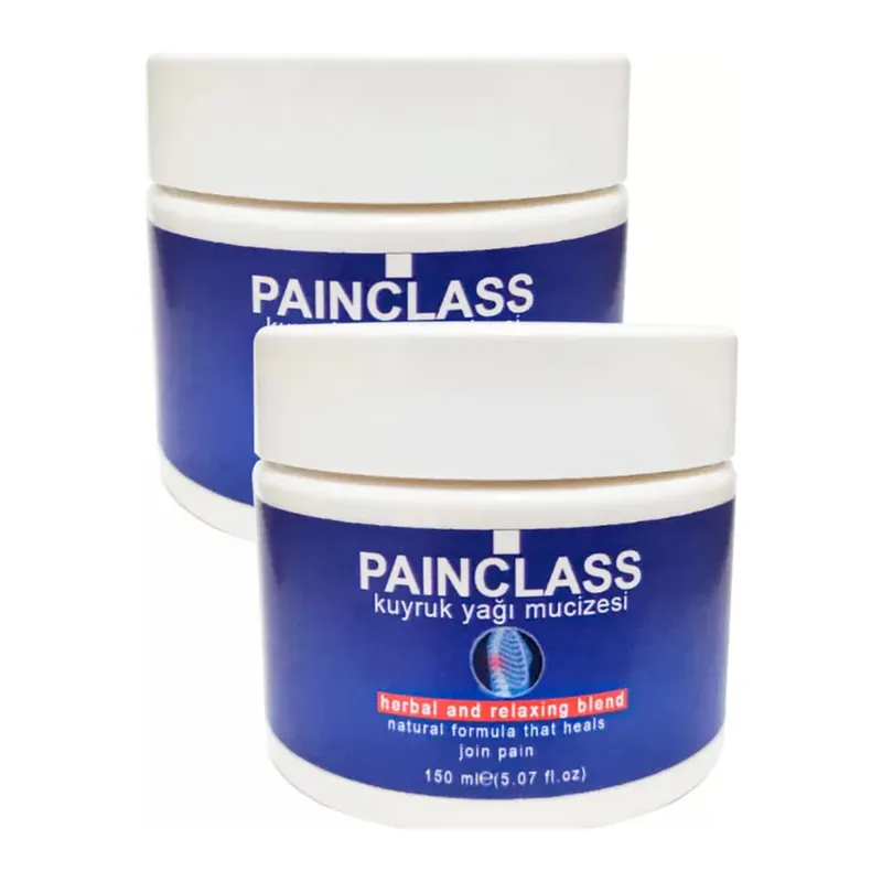 Painclass 2 Adet 150 Ml Büyük Boy Kuyruk Yağı Kremi Pain Cream Ağrilaralara Krem