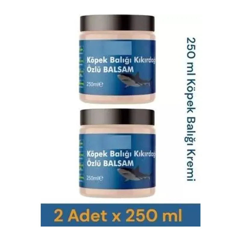Köpek Balığı Kıkırdağı Kremi Agrılarınız Için 250 Ml X 2 Adet