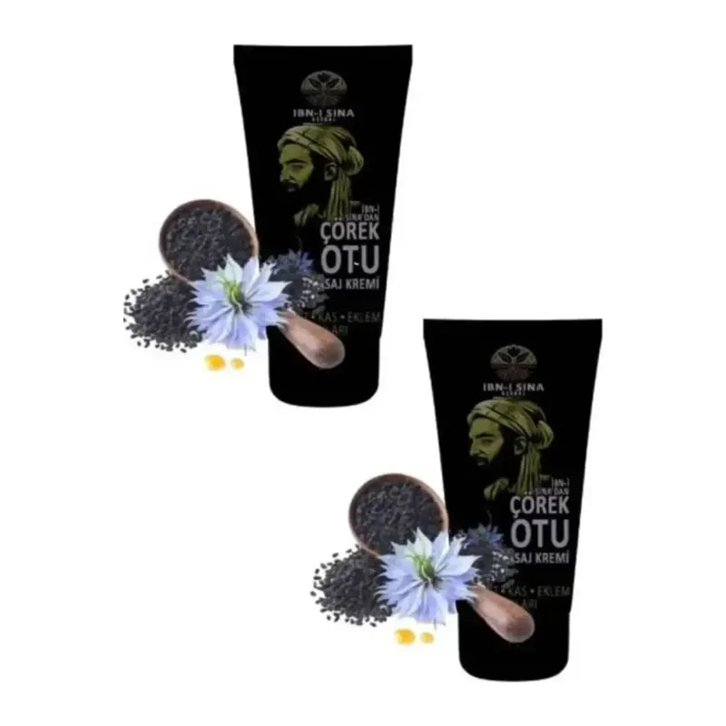 Süper Ibni Sina Çörekotu Masaj Bakım Kremi 50ml 2 Adet