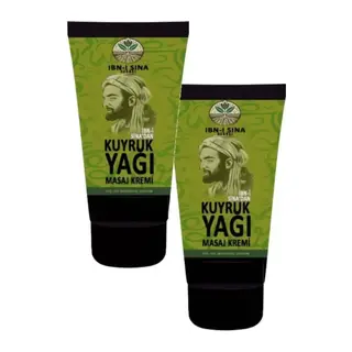 Süper Ibni Sina Kuyruk Yağı Muzicesi Tüm Vücut Masaj Bakım Kremi 50 Ml 2 Adet