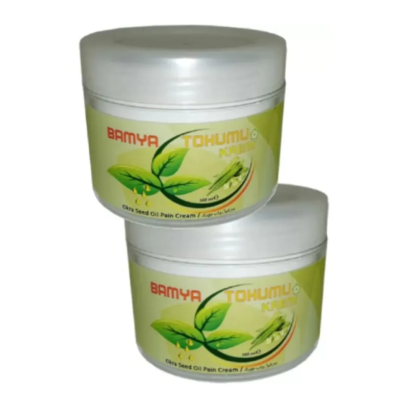 Süper Bamya Tohumu Yağlı Mesaj Kremi 100 Ml X 2 Adet