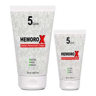 Hemorox Kremi 2 Adet Tüp Hemeroidkrem