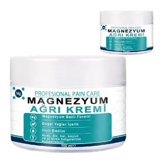 Saf Magnezyum Klorürlü Ağrımasaj Losyonu 2 Adet Zechstein Deniz Kaynaklı, Aloe Vera Ve E Vitaminli Komplex Relax Krem