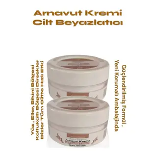 Süper Whitening Cream Arnavut Kremi Krem 100 Ml X 2 Adet