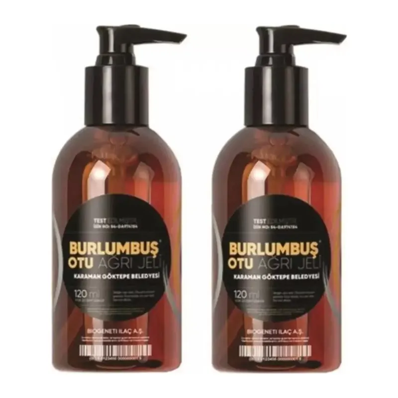 Süper Burlumbuş Otu Doğal Jel 120ml 2 Adet