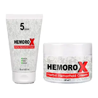 Hemorox Kremi Seti - 1er Adet Kavanoz + Tüp Hemeroidkrem