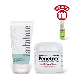 Nautubone Ağrı Karşıtı Krem 50 Ml & Penetrex Joint Muscle Cream + Çörek Otu Yağı Hediye