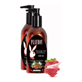 Çilek Aromalı Vücut Masaj Yağı 120ml Strawberry Flavored Massage Oil 2 Adet