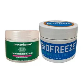 Proctohemo 100 Ml + Biofreeze Masaj Kremi 150 Ml