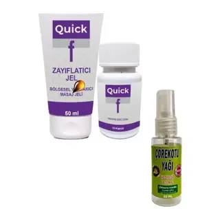 Süper Quickf Bakım Seti + Masaj Yağı 30 Ml