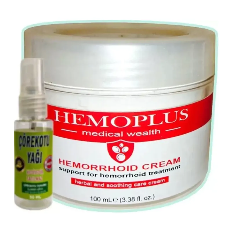 Süper Hemoplus Krem 100 Ml + Çörek Otu Yağı 30 Ml