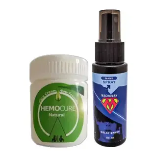 Hemocure Natural Kremi 50 Ml + Erkeklere Için Sprey