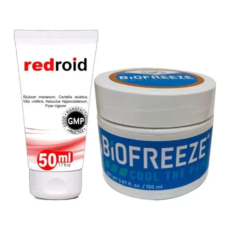 Süper Redroid Bakım Kremi 50 Ml +biofreeze Cream 150 Ml Etki