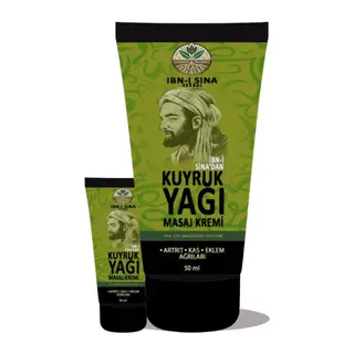 İbn-i Sina Herbal 2 Adet Kuyruk Yağı Kremi 50 Ml