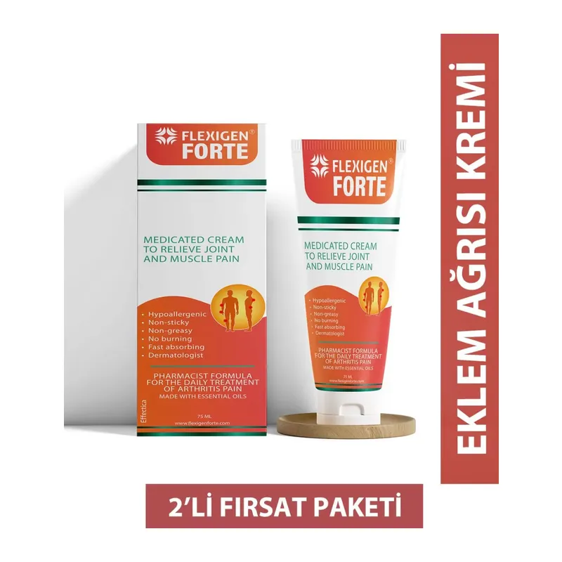 Flexigen Forte Vücut Kremi 2 Adet