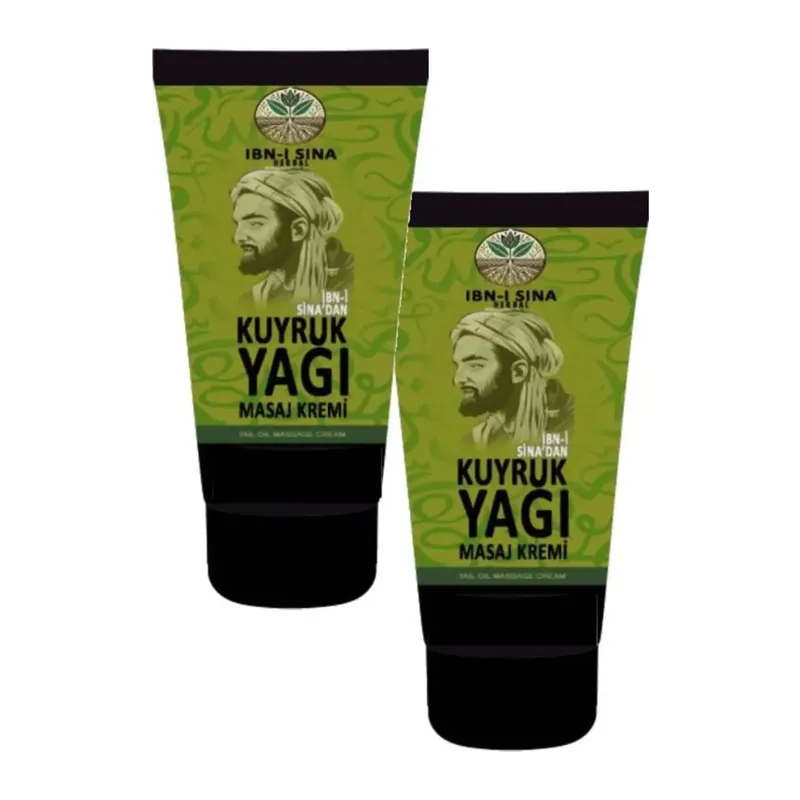 İbn-i Sina Herbal Ozelcs Ibni Sina Kuyruk Yağı Mucizesi Için Masaj Bakım Kremi 50 Ml 2 Adet