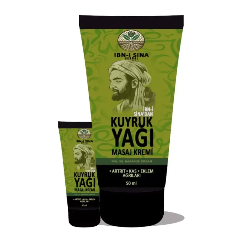 İbn-i Sina Herbal Ibn-ı Sina 2 Adet Kuyruk Yağı Kremi Kremi 50ml
