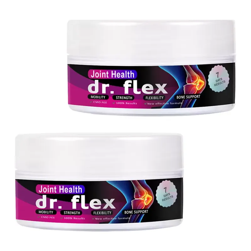 Dr. Flex 2 Adet Ardıç Yağı Kuyruk Yağı Omega3 Bamya Tohumu Yağlı Kolajenli Kavanoz Vücut Masaj Kremi
