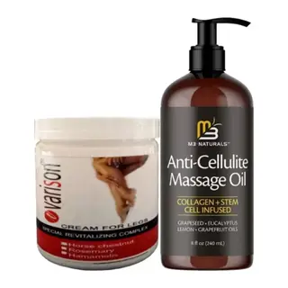 Süper Varison 200 Ml Kremi + Anti-cellulite Massage Oil 240 Ml Masaj Yağı