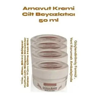 Whitening Cream Arnavut Kremi 50ml Kremi Krem X 2 Adet