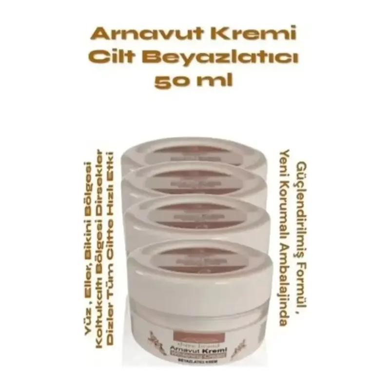 Whitening Cream Arnavut Kremi 50ml Kremi Krem X 2 Adet
