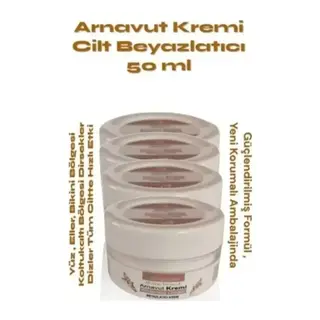 Süper Whitening Cream Arnavut Kremi 50ml Kremi Krem X 2 Adet