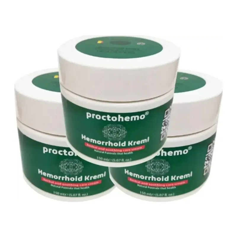 Proctohemo Bakım Kremi 3adet 150 Ml Büyük Boy