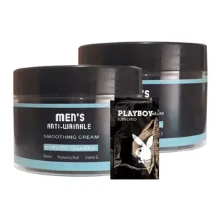 Men's 2adet 100 Ml Snmp20300 Antiwrinkle Erkek Yüz Cilt Kremi Smoothing Cream + Yanında Jel