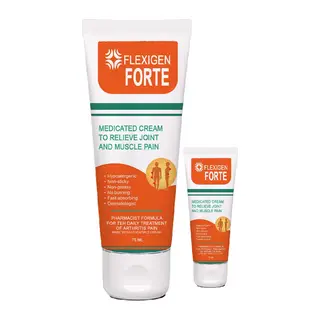 Flexigen Forte Paincream 2 Adet Karakafes Kökü Zencefil At Kesadetsi Ve Kapsaisinli Vücut Masajkremi 75ml Tüp