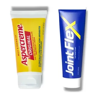 Aspercreme Ultra 50 Ml + Joint Flex Vücut Ağrıları Için Bitkisel Masaj Kremi 2'li Fırsat