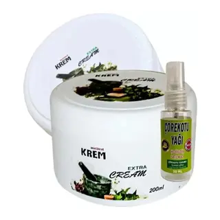 Muzicevi Krem 2 Adet Bölgesel Bakım Relax Kremi 125 Ml + Yanında Hediye 30 Ml Çörek Otu Yağı