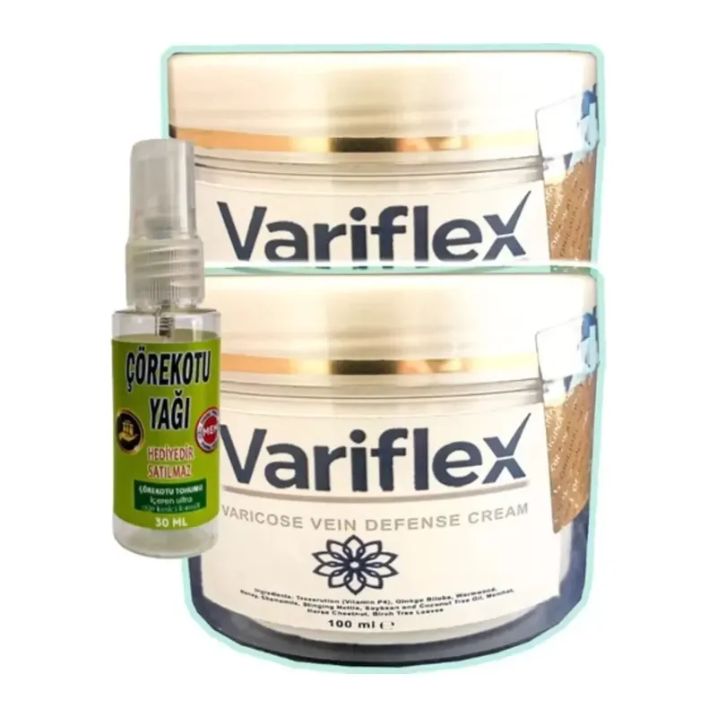 Süper Variflex Bacak Bakımı Kremi 100 Ml X 2 Adet + Çörek Otu Yağı 30 Ml
