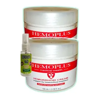Süper Hemoplus Krem 100 Ml X 2 Adet + Çörek Otu Yağı 30 Ml