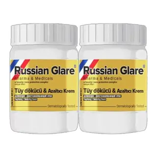 Süper Russ Glare Tüylere Krem Nano 2 Adet X 50 Ml Russ Merhemi