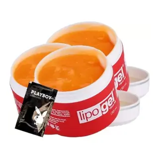 Süper Lipogel Lipo Gel 3x Adet Sel Jel 150 Ml + 1 Adet Jel Hediye