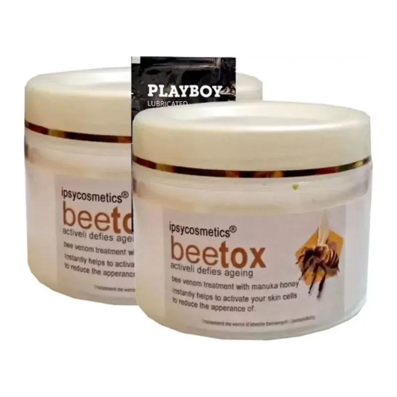Süper Ipsycosmetics Beetox Arı Özü Kremi 100 Ml X 2 Adet + Jel