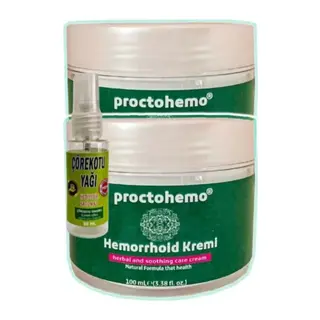 Süper Proctohemo Krem 100 Ml X 2 Adet + Çörek Otu Yağı 30 Ml