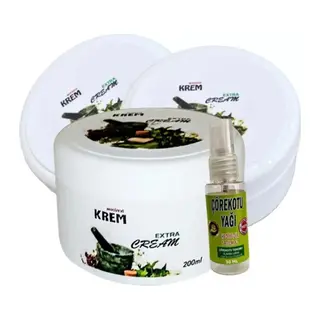 Süper Muzicevi Krem 3adet Bölgesel Bakım Relax Kremi 125 Ml + Yanında Hediye 30 Ml Çörek Otu Yağı