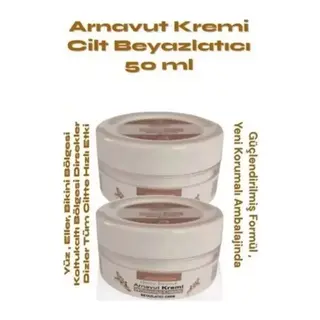 Süper Cilt Arnavut Kremi 50 Ml X 2 Adet- Skin Whitening Cream