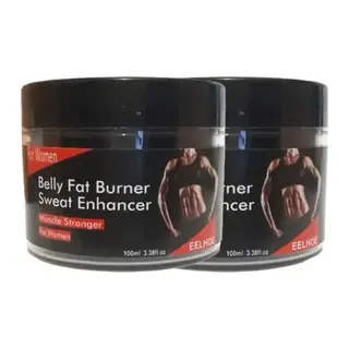 Süper Eelhoe 2 Adet Belly Fatburner Sweat Enhancer Kremi 100 Ml