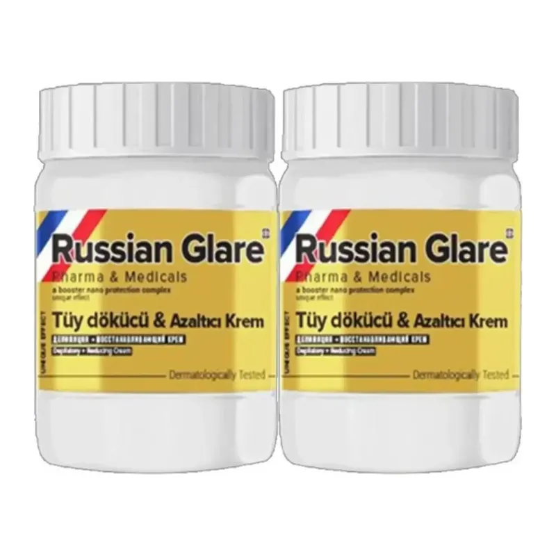 Russ Glare Tüylere Krem Nano 2 Adet X 50 Ml Russ Merhemi