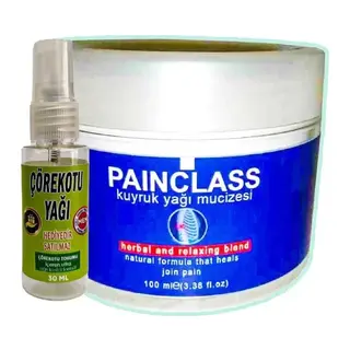 Süper Painclass Kuyruk Yağı Bakım Kremi 100 Ml+30 Ml Çörek Otu Yağı İle