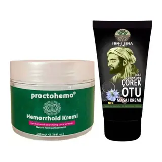 Süper Proctohemo 100 Ml Kremi + Ibni Sina Çörek Otu Kremi 50 Ml