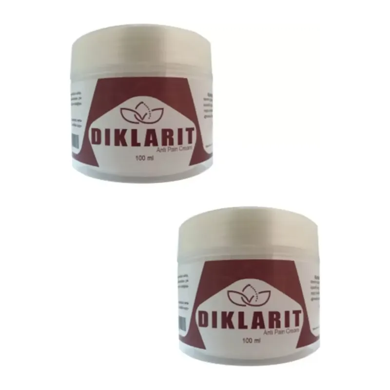 Diklarit Masaj Kremi 100 Ml 2 Adet